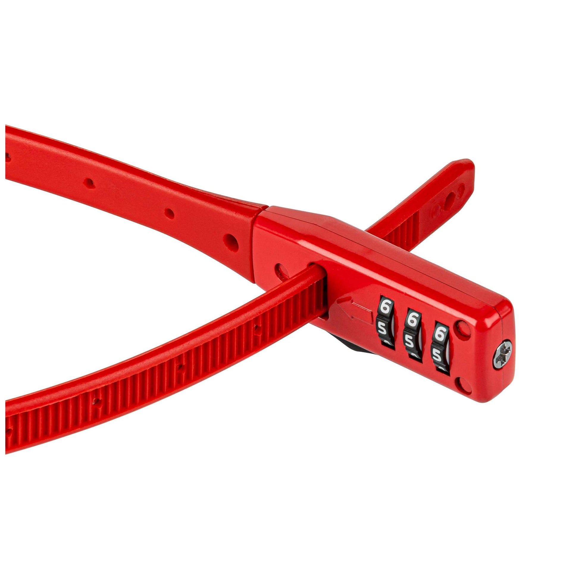 Code de verrouillage du câble kryptonite Cliquez sur Verrouille combo rouge