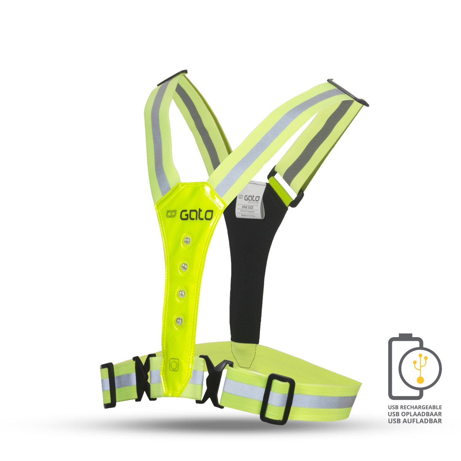 Gato Sport Vest Sport LED USB Neeungeel One Size