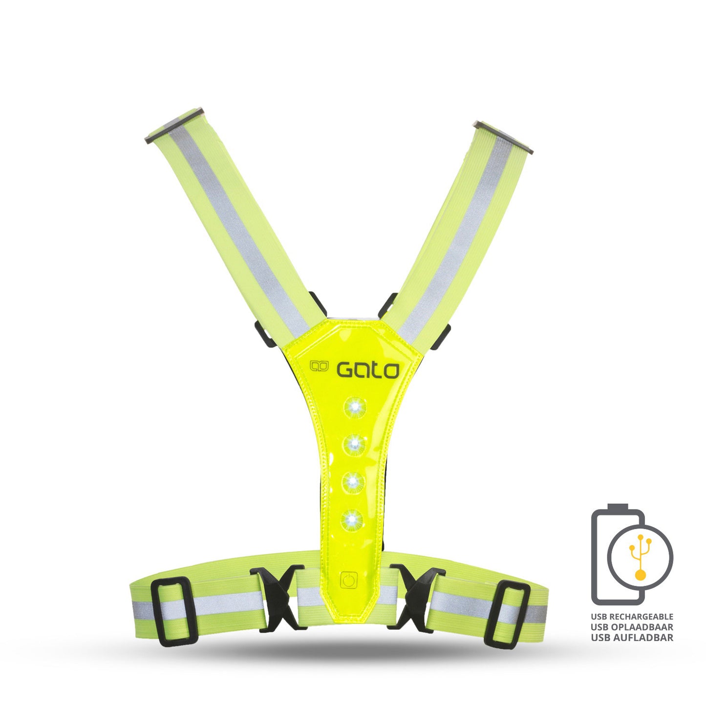 Gato Sport Vest Sport LED USB Neeungeel One Size