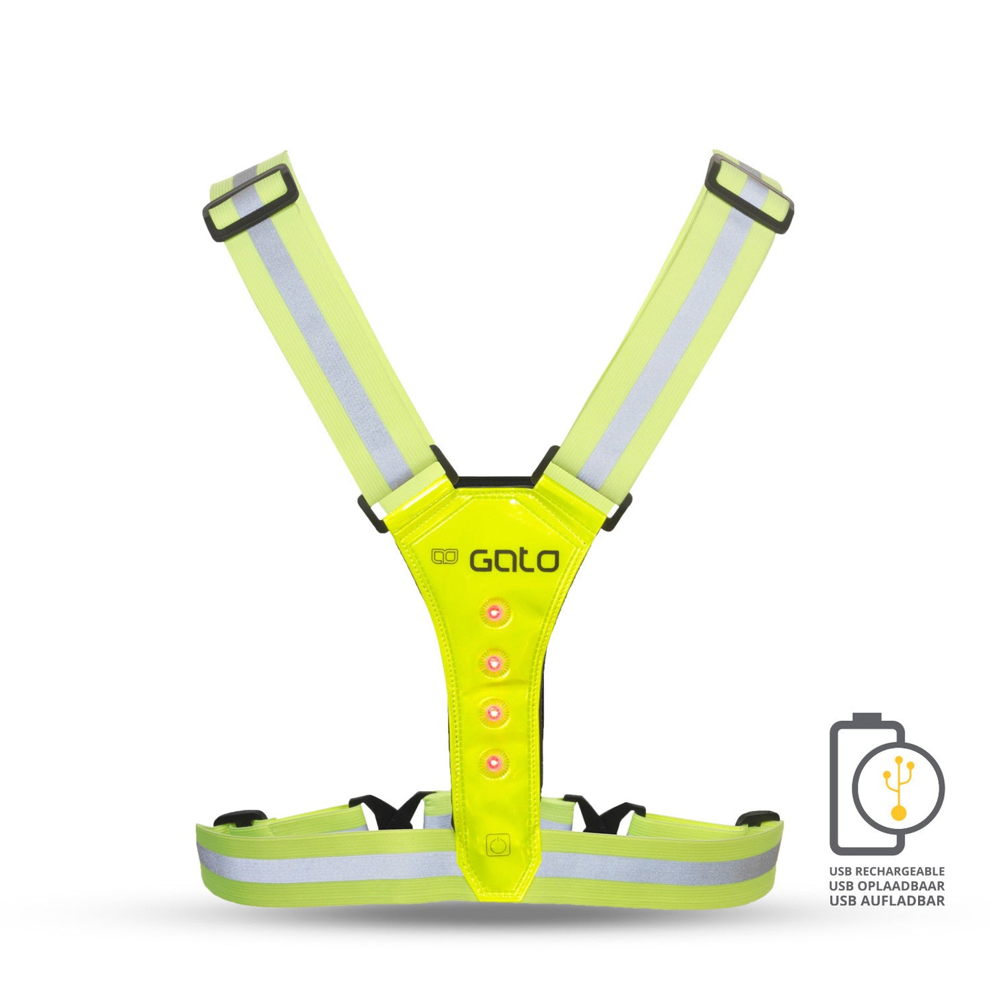 Gato Sport Vest Sport LED USB Neeungeel One Size