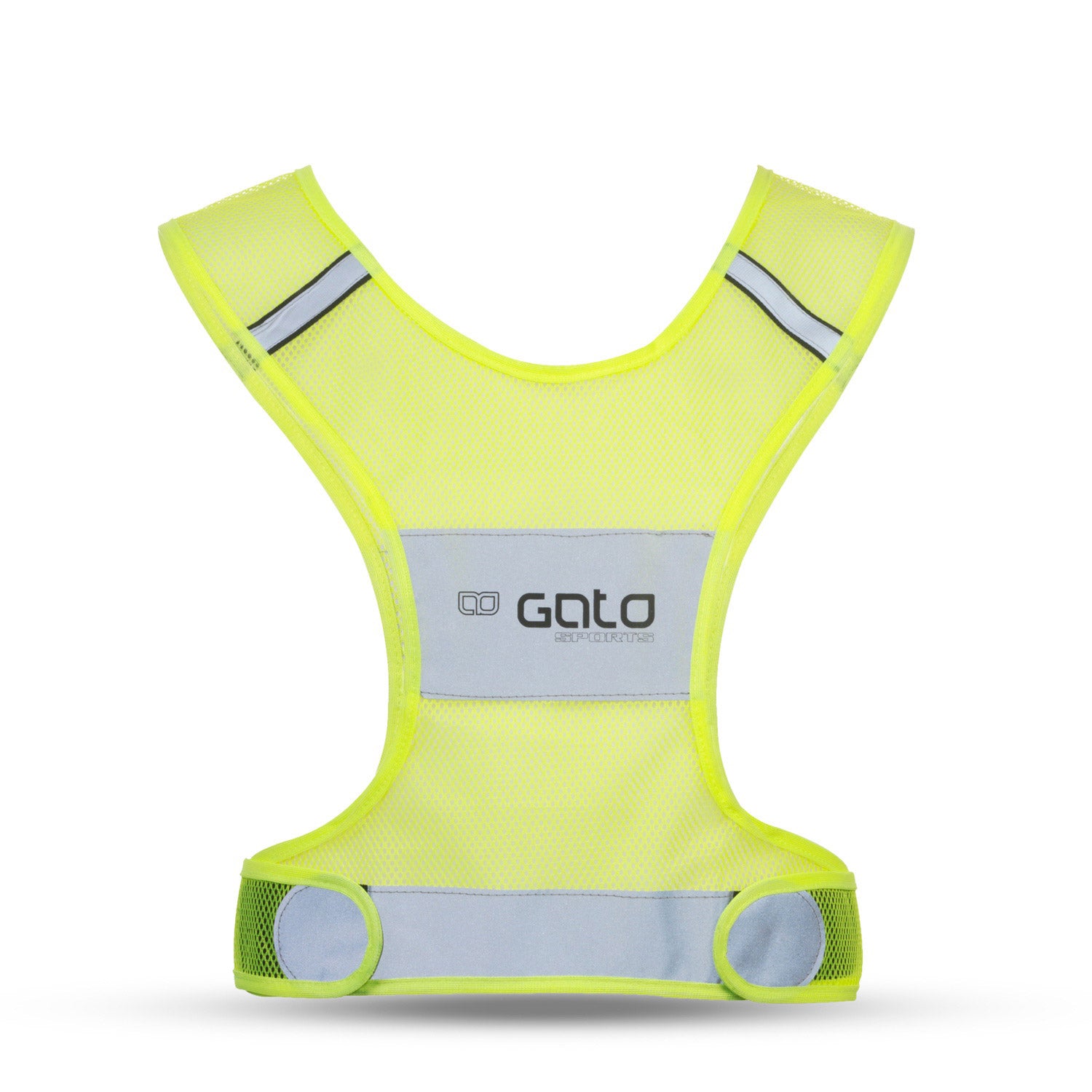 Gato kids x-vest sûre jaune néon petit
