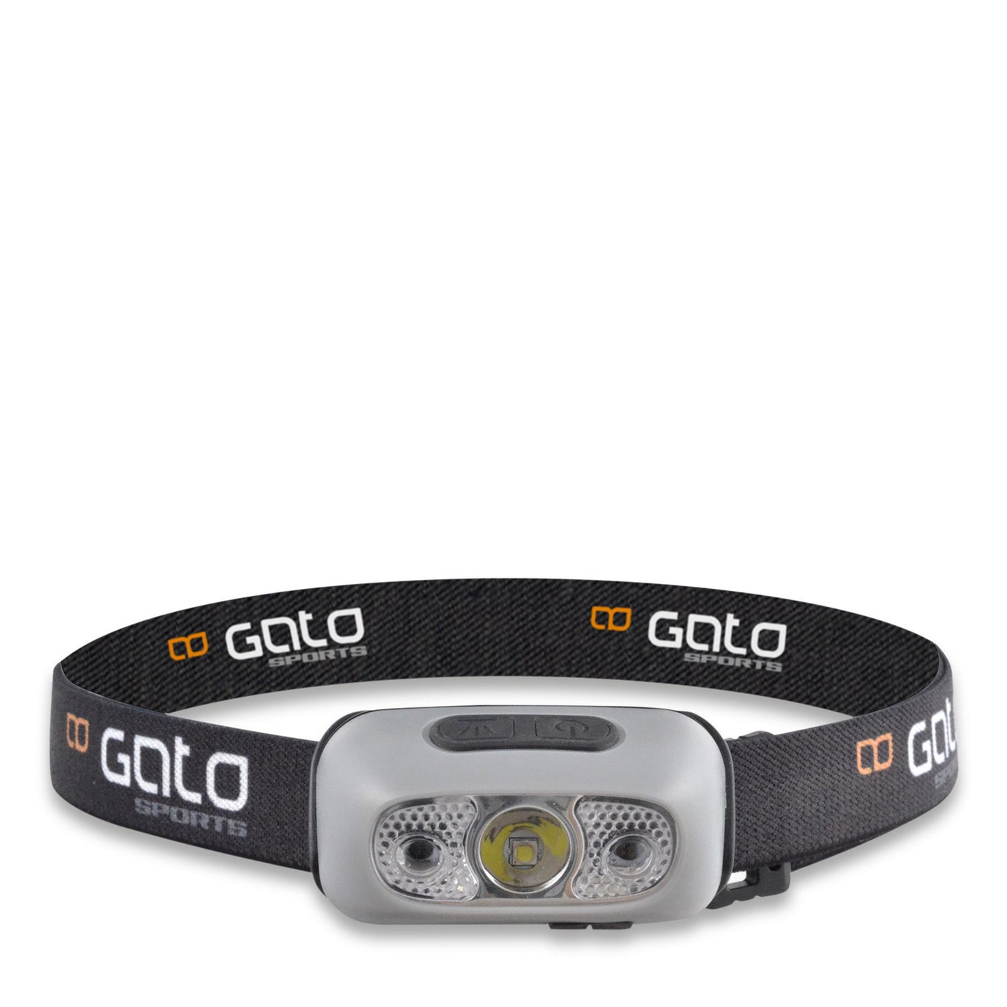 Lampe de casque principale USB gris taille unique