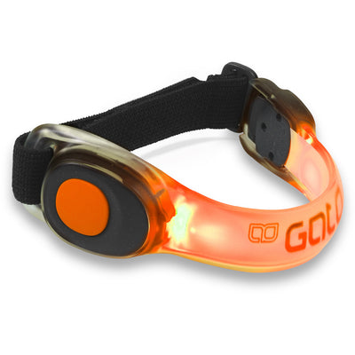 Bracelet de surwet a LED USB une taille néon oranje