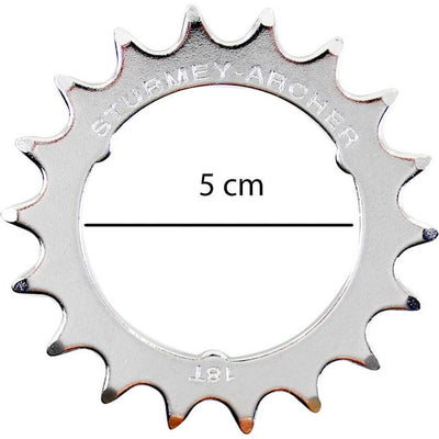 SturmeyArcher - Sa gear uppercut 18t. 1 8 plat hsl991