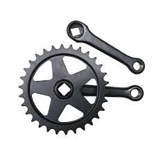 Cranding Set 30t 125 mm noir