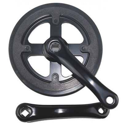 CRANKSET 32T 140 mm double bord protecteur noir