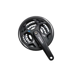 Shimano Pédalier altus m311 7 8 vitesses 48x38x28t 175mm noir blister