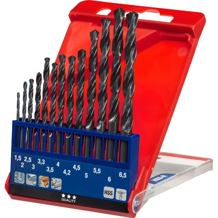 KWB HSS Spiral Drilling Set 13-pièces