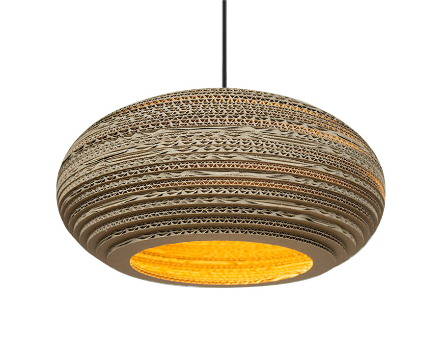 Tarwin de lampe suspendue en carton kartent