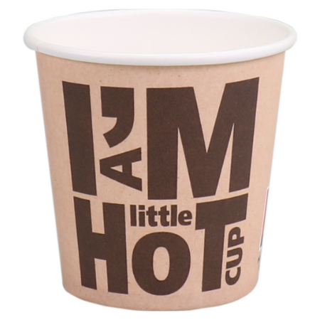 Gobelet en carton Depa je suis une petite tasse chaude (50x 100ml)