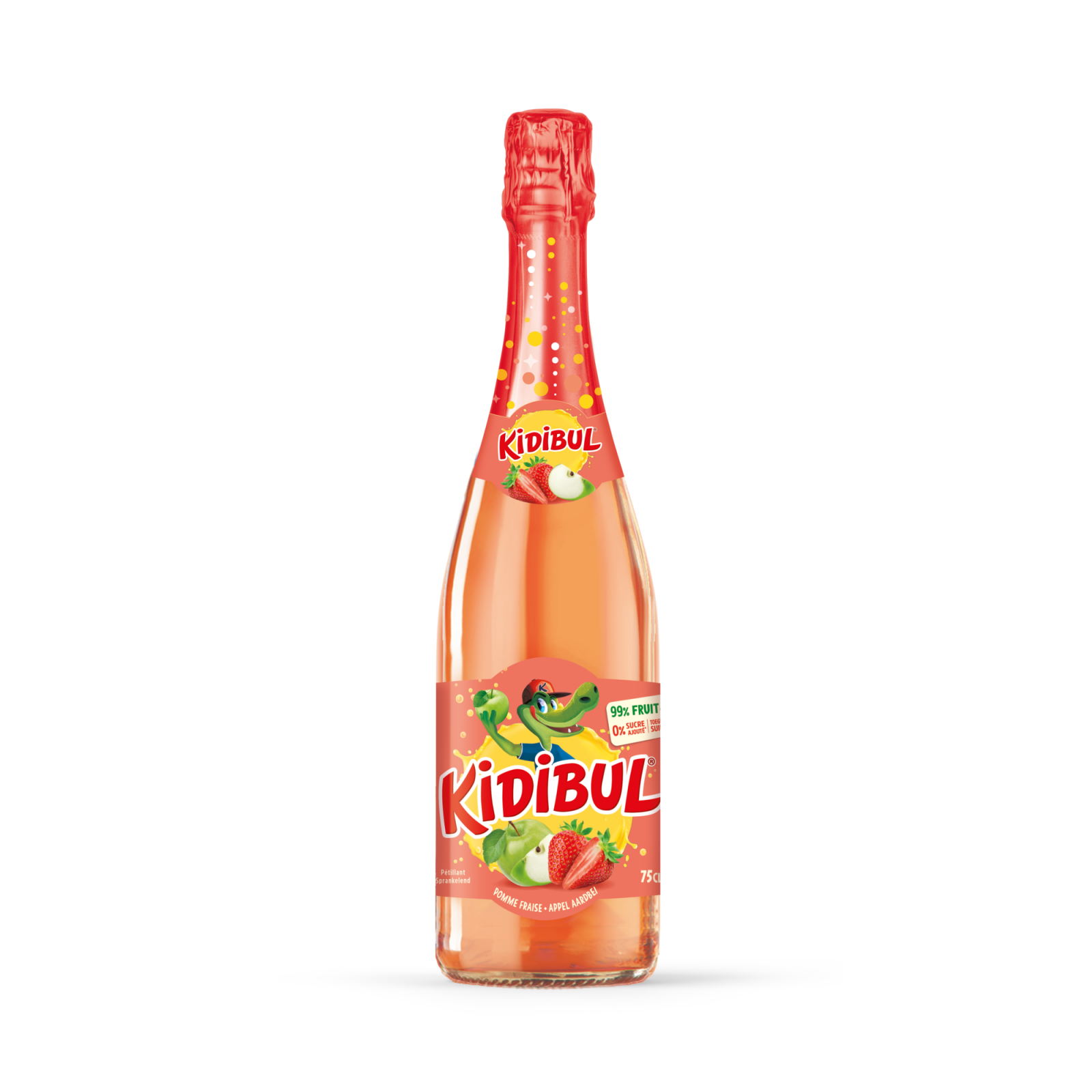 Kidibul pomme fraise (0,75 litre)