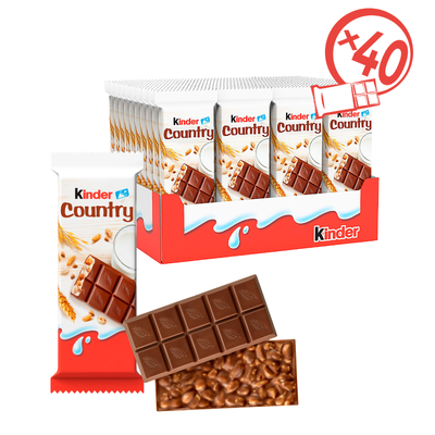 Kinder chocolat aux céréales t1 (40 pièces)
