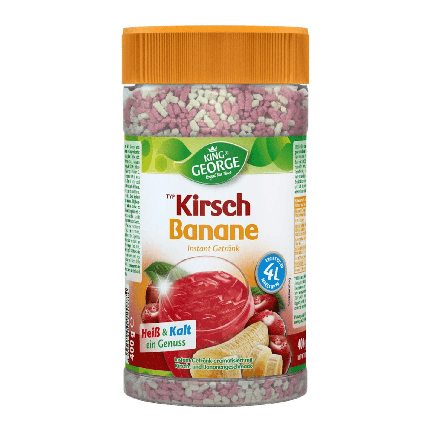 King George Getrank Kers Banaan (12x 400gr)