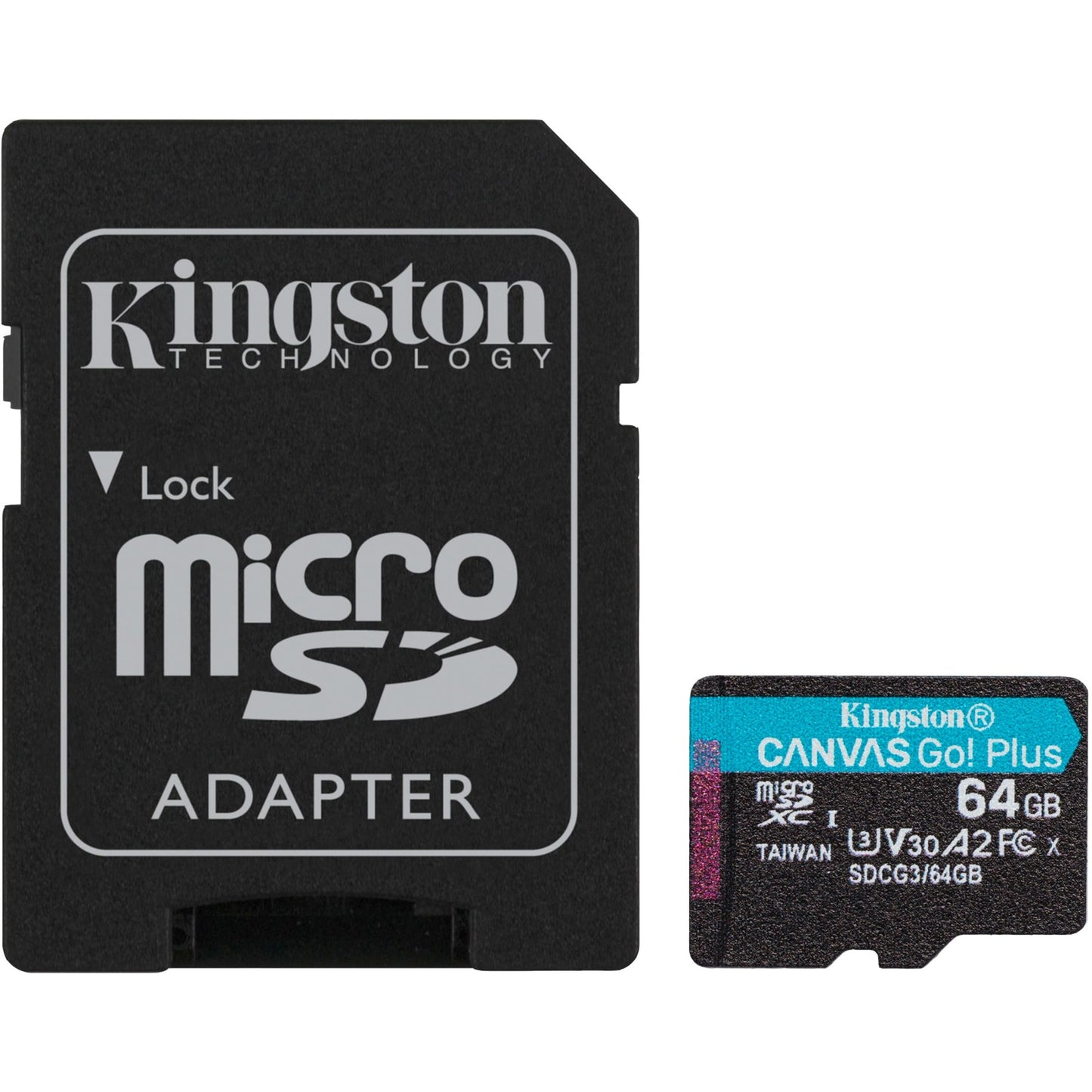 Kingston Canvas Go! Plus microSD 64 Go
