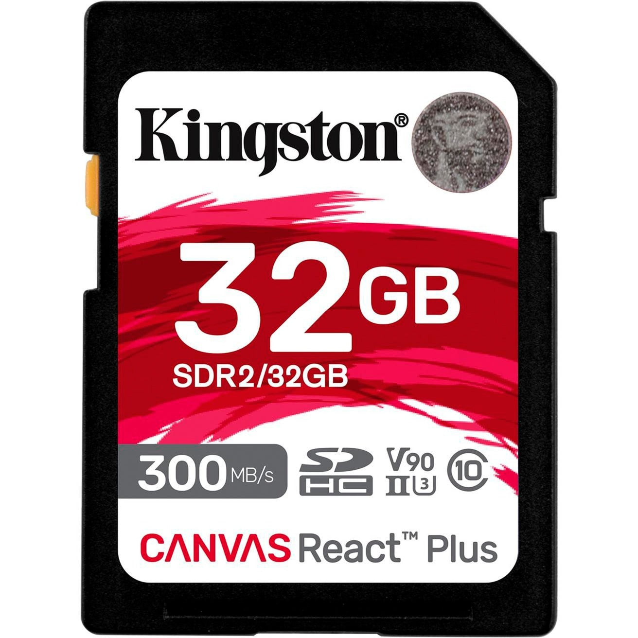 Kingston Canvas réagit plus 32 Go SDHC