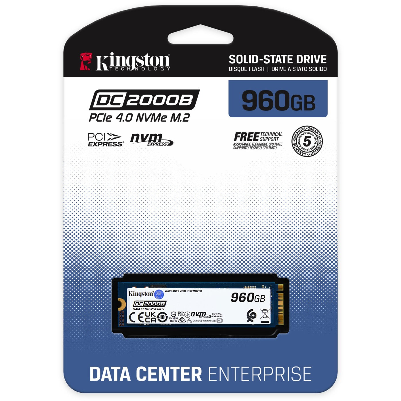 Kingston DC2000B 960 Go