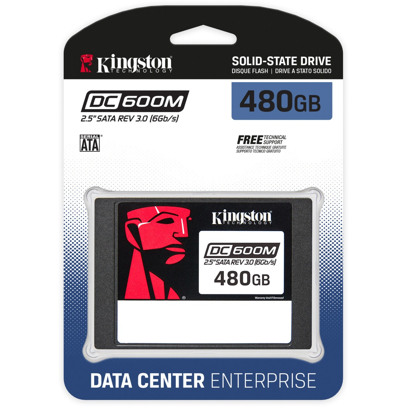 Kingston DC600m, 480 Go