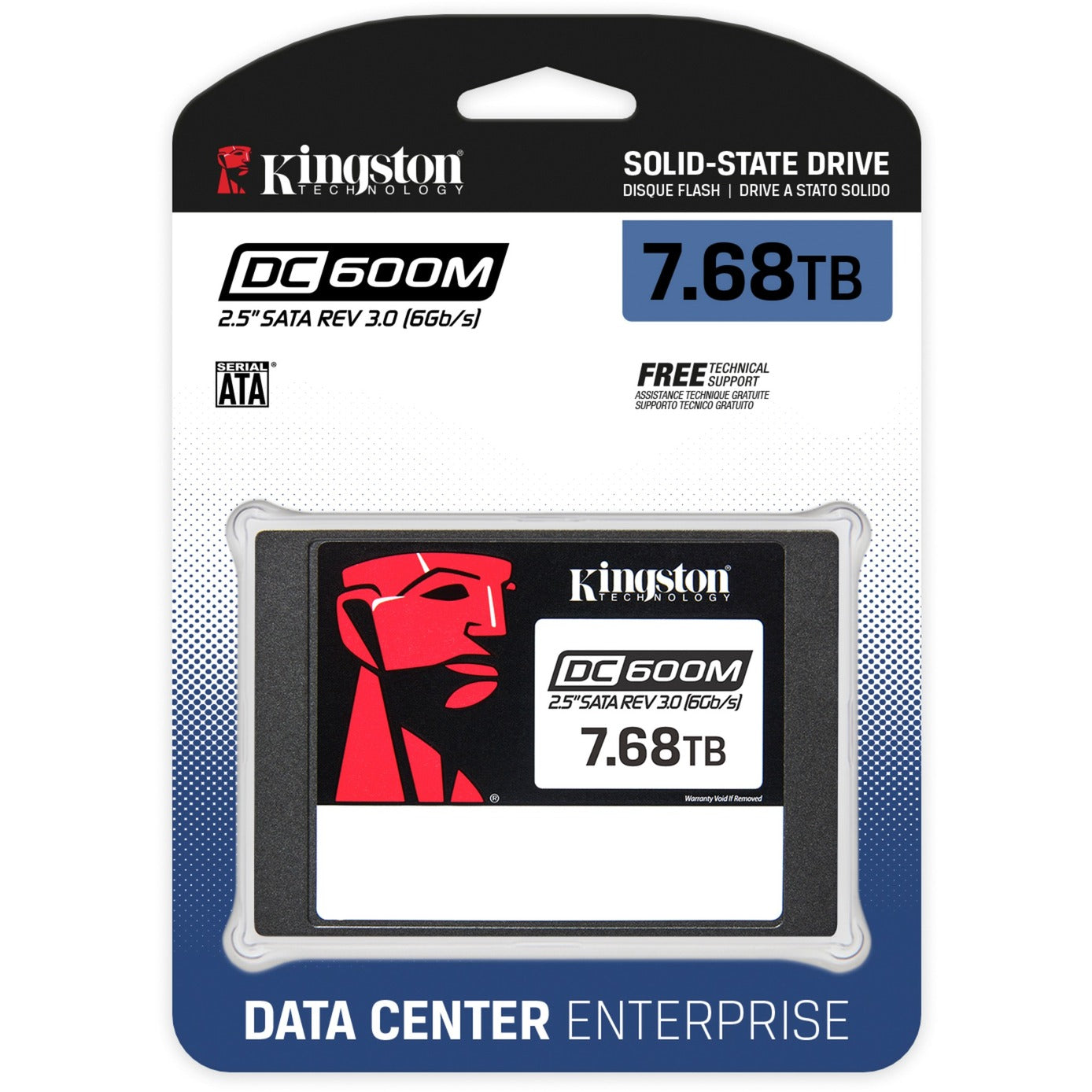 Kingston DC600m, 7680 Go