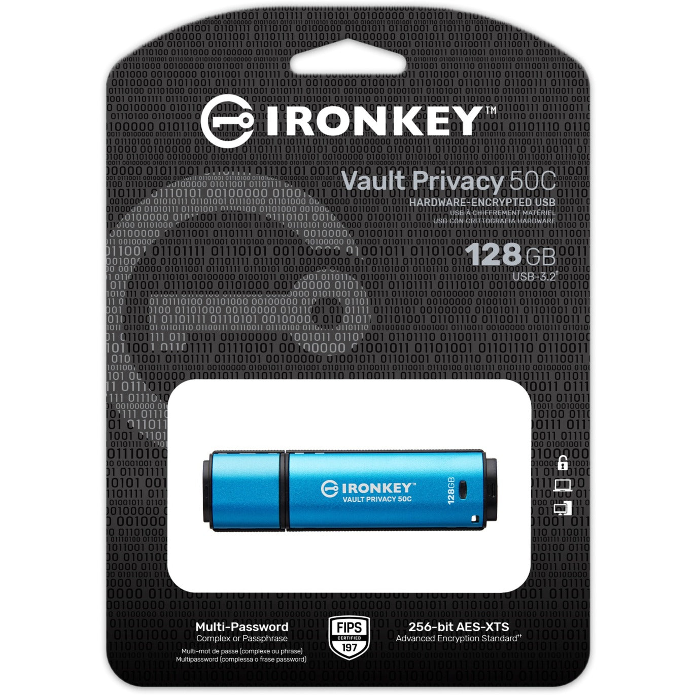 Kingston Ironkey Vault Privacy 50 128 Go
