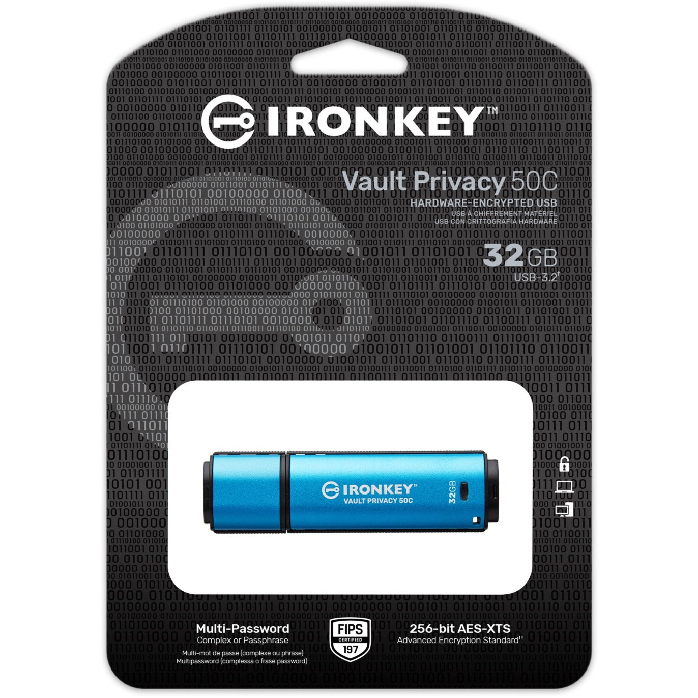 Kingston Ironkey Vault Privacy 50 32 Go