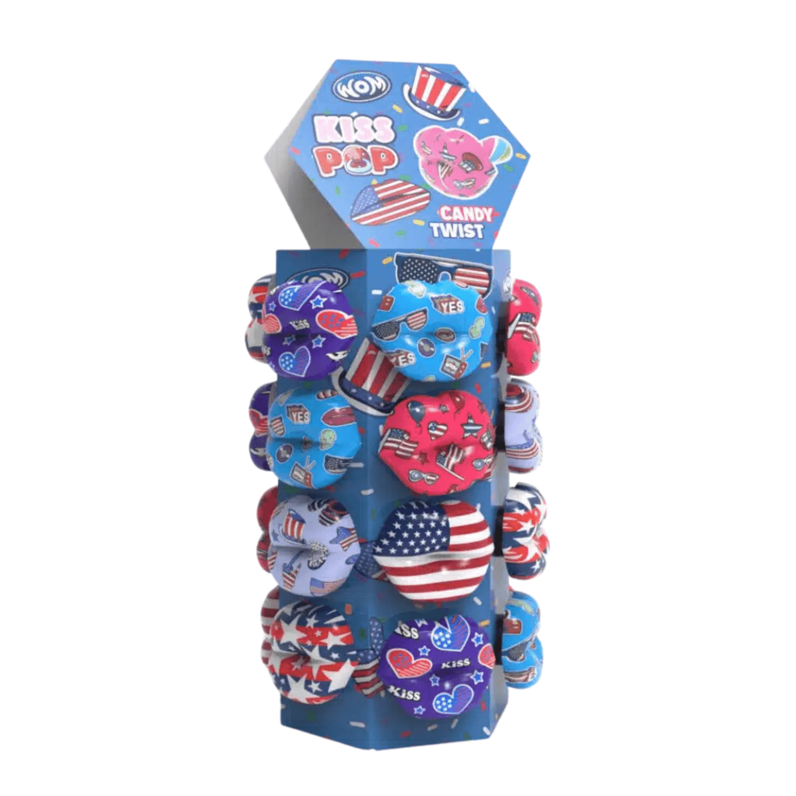 Bonbons jouet kiss pop (24x 15gr)
