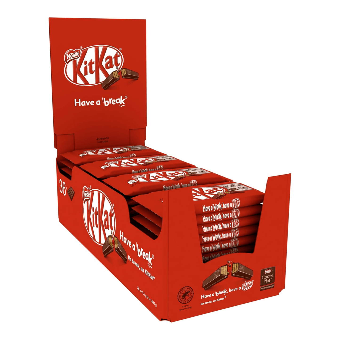Kitkat 4 doigts original (36x 41,5gr)