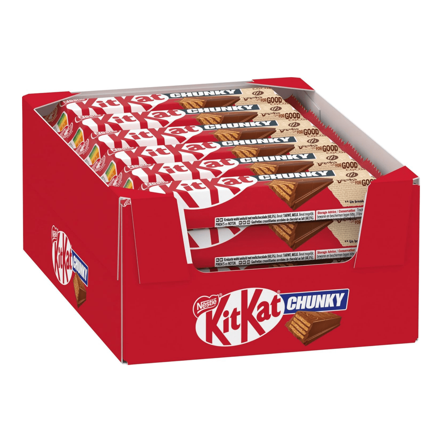 Kitkat lait en morceaux simple (24x 42gr)