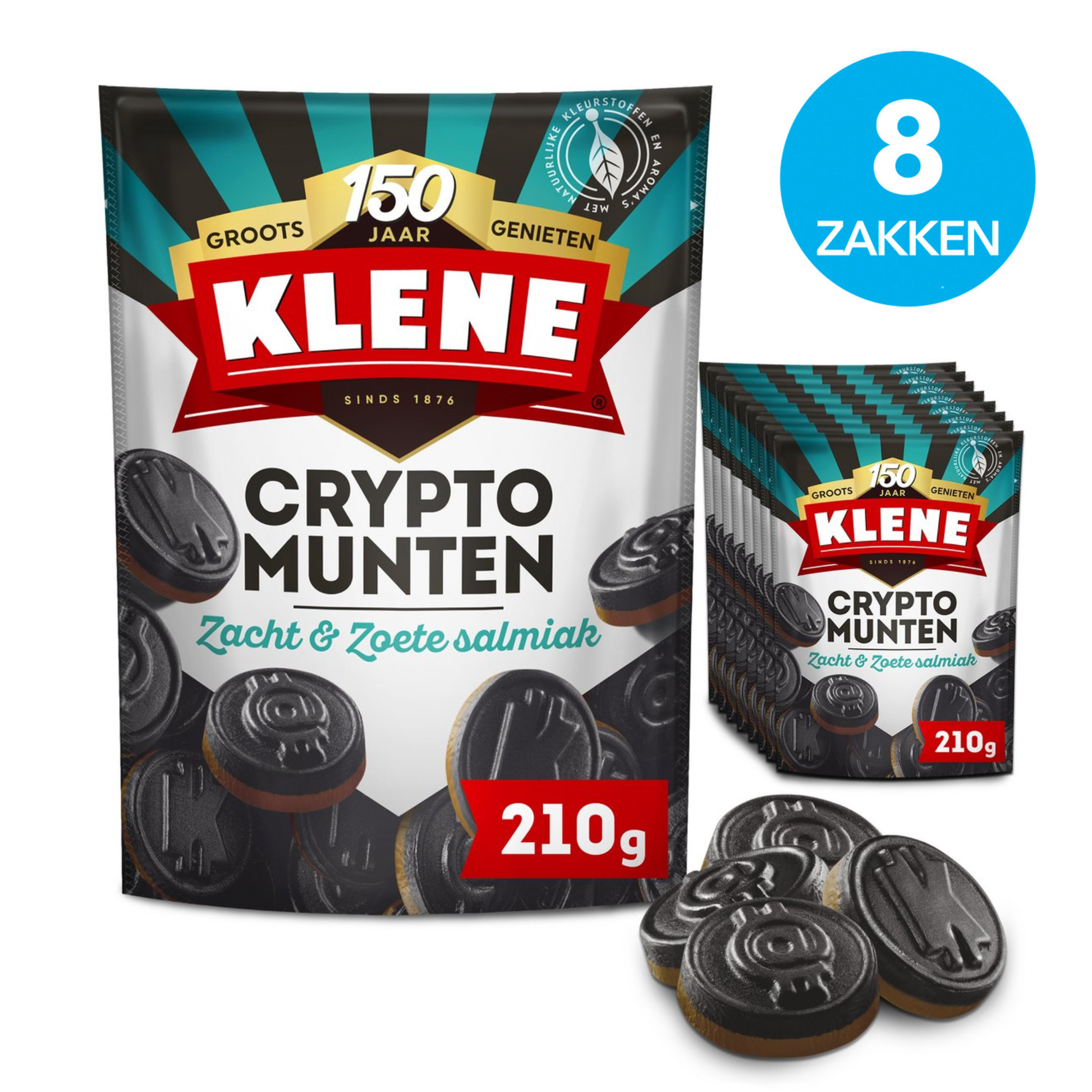Pièces cryptées Klene (8x 210 gr)