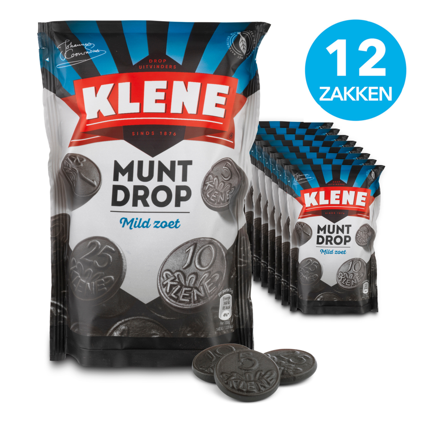 Réglisse menthe Klene (12x 120 gr)