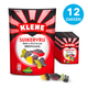Gommes de réglisse sans sucre Klene (12x 110gr)