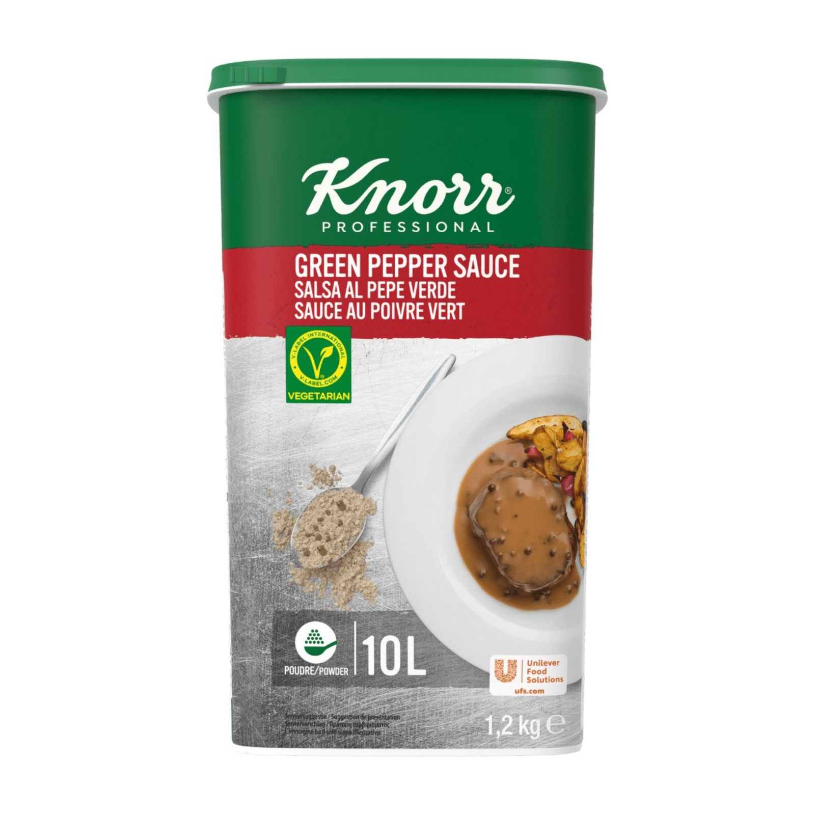 Sauce au poivre vert Knorr (10 litres)