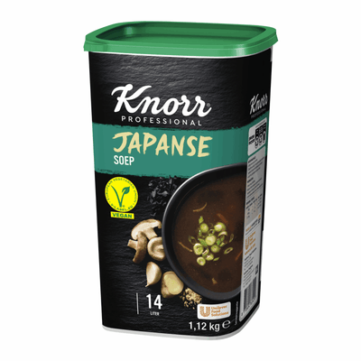 Rendement en poudre de soupe japonaise Knorr (14 litres)