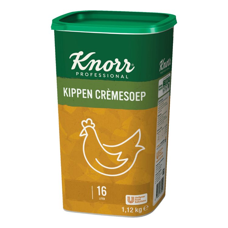 Soupe à la crème de poulet Knorr (16 litres)