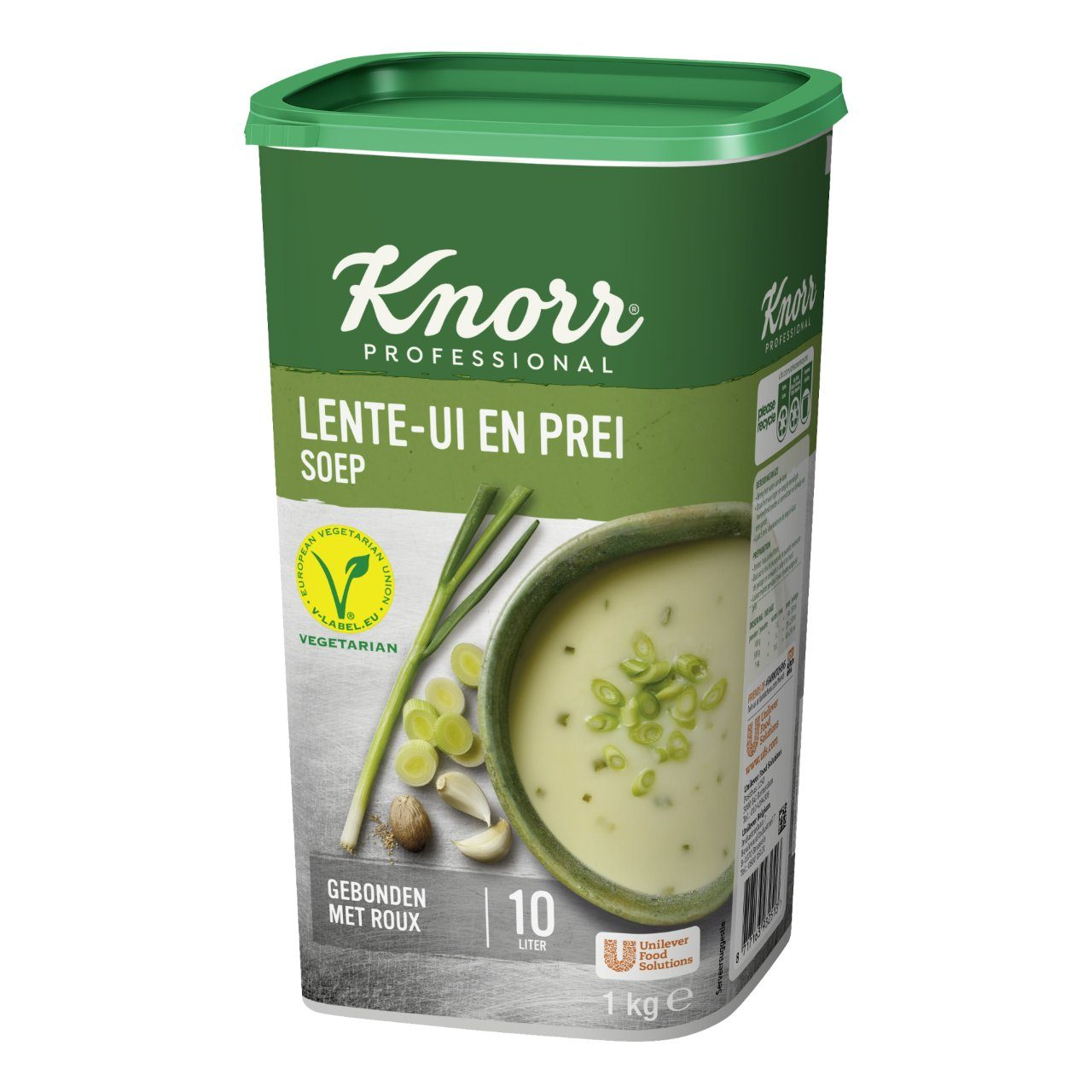 Soupe aux oignons nouveaux et poireaux Knorr (10 litres)