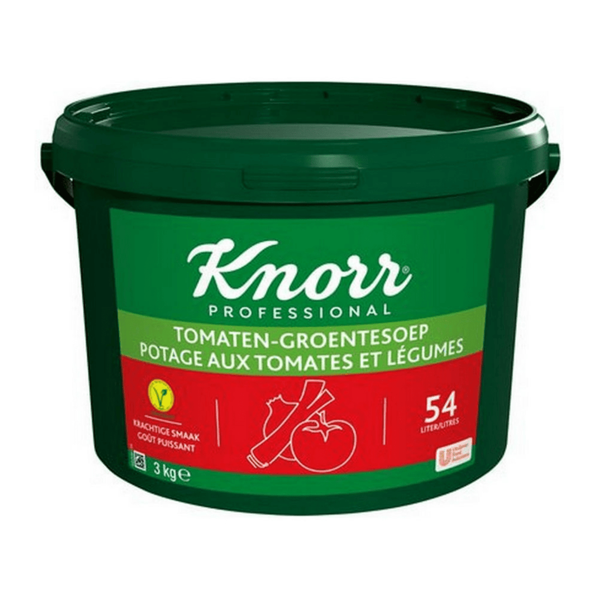 Seau à soupe tomates-légumes Knorr (54 litres)