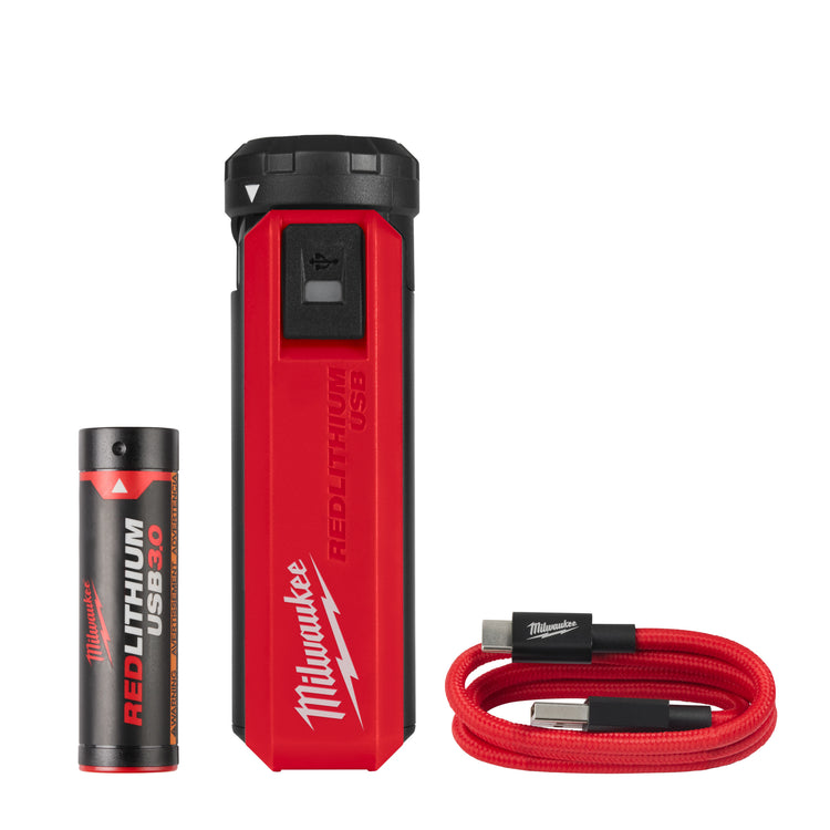 Milwaukee l4 pps-301 pack l4 nrg, 1 x 3,0 ah, chargeur USB - 4932493335