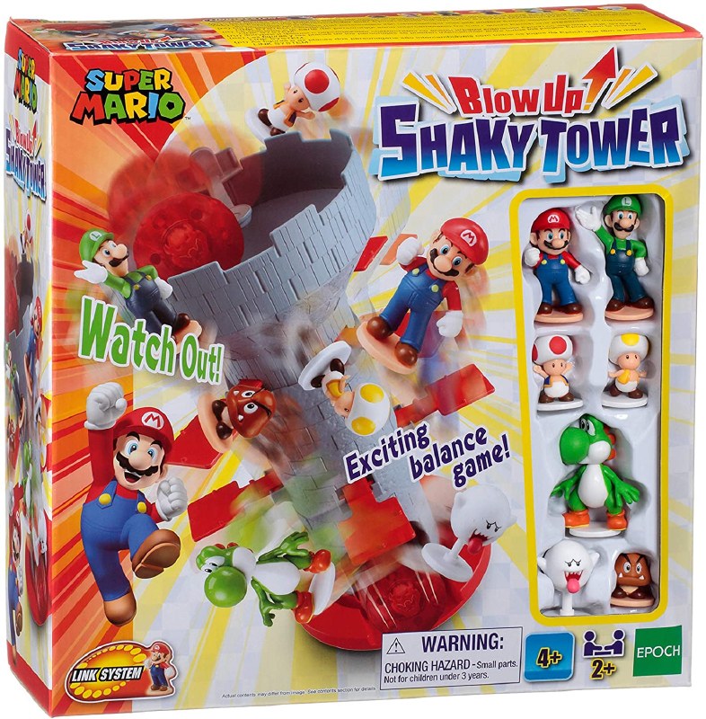 Epoch Super Mario explose! Tour tremblante - jeu de l'enfant