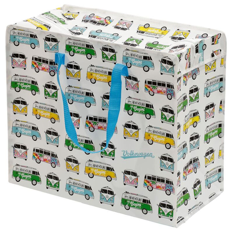 Volkswagen van VW T1 Surf Summer - Sac à laver Sac de rangement avec fermeture éclair