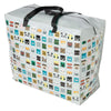 Facies Minecraft - Sac à linge de sac de rangement avec fermeture éclair