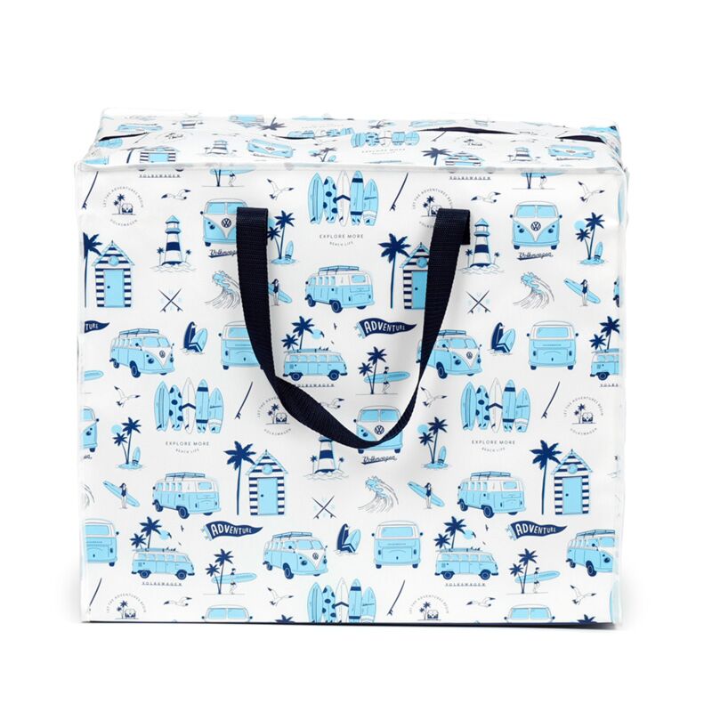 Volkswagen van VW T1 Explorez le sac de rangement du sac à linge avec fermeture éclair