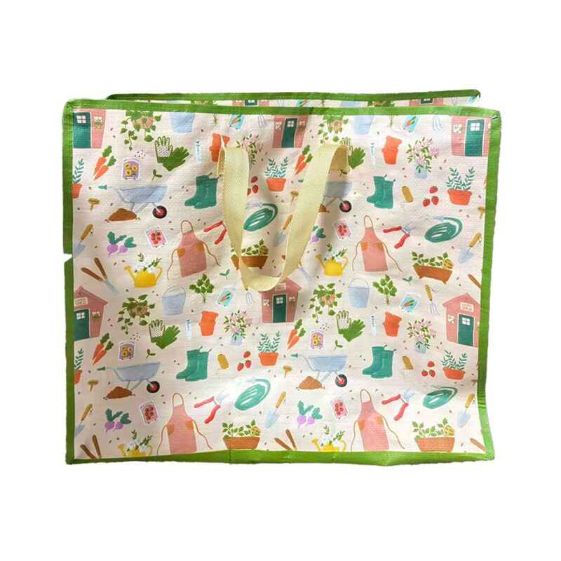 Sac de rangement pour sac à linge dans le jardin avec fermeture éclair