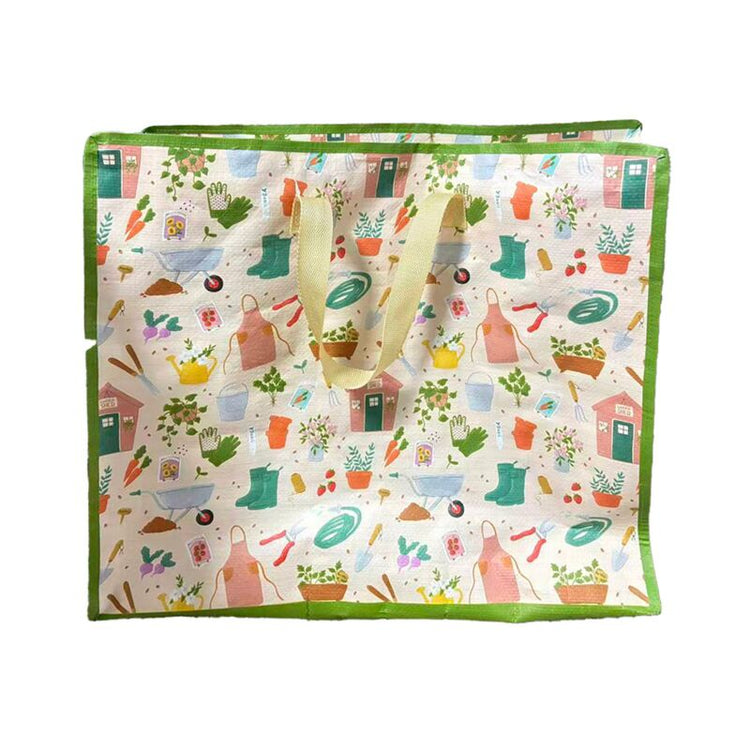 Sac de rangement pour sac à linge dans le jardin avec fermeture éclair