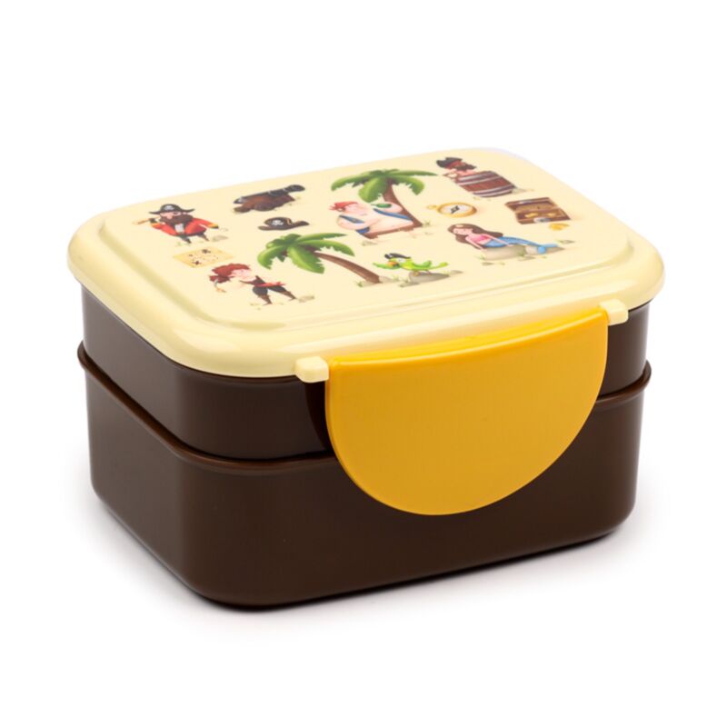 Jolly Rogers Pirate Clip Box Box Boîte à lunch avec couverts