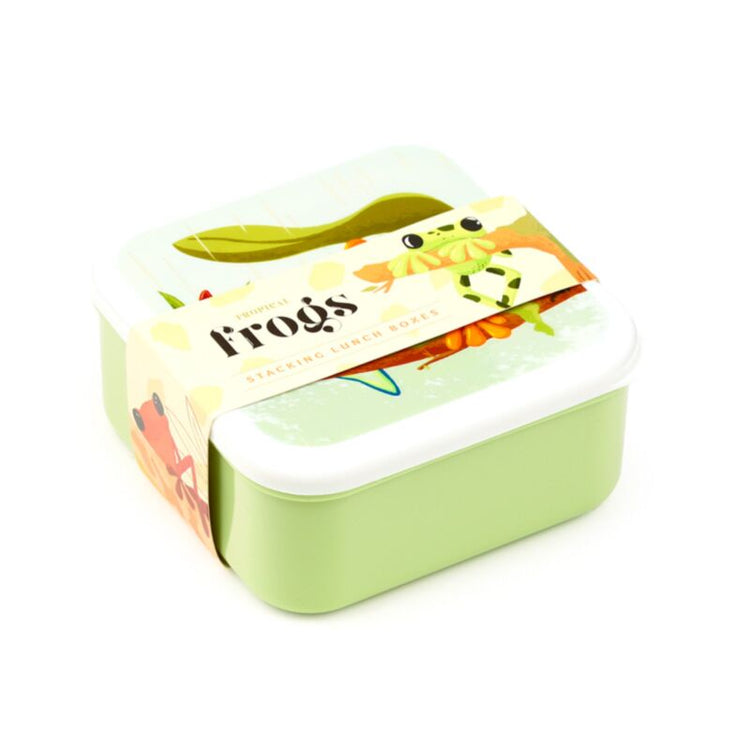 Set 3 Lunch Box M L XL Tropical tree frog