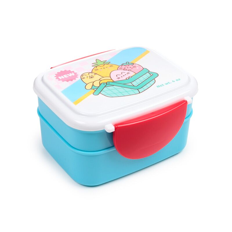 Pusheen le chat pince à fruits boîte à bento boîte à lunch couverts