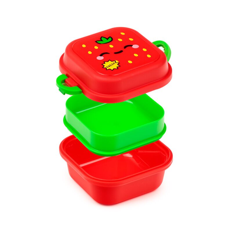 Elidi The Strawberry Foodiemals Clip Box Box à lunch Box