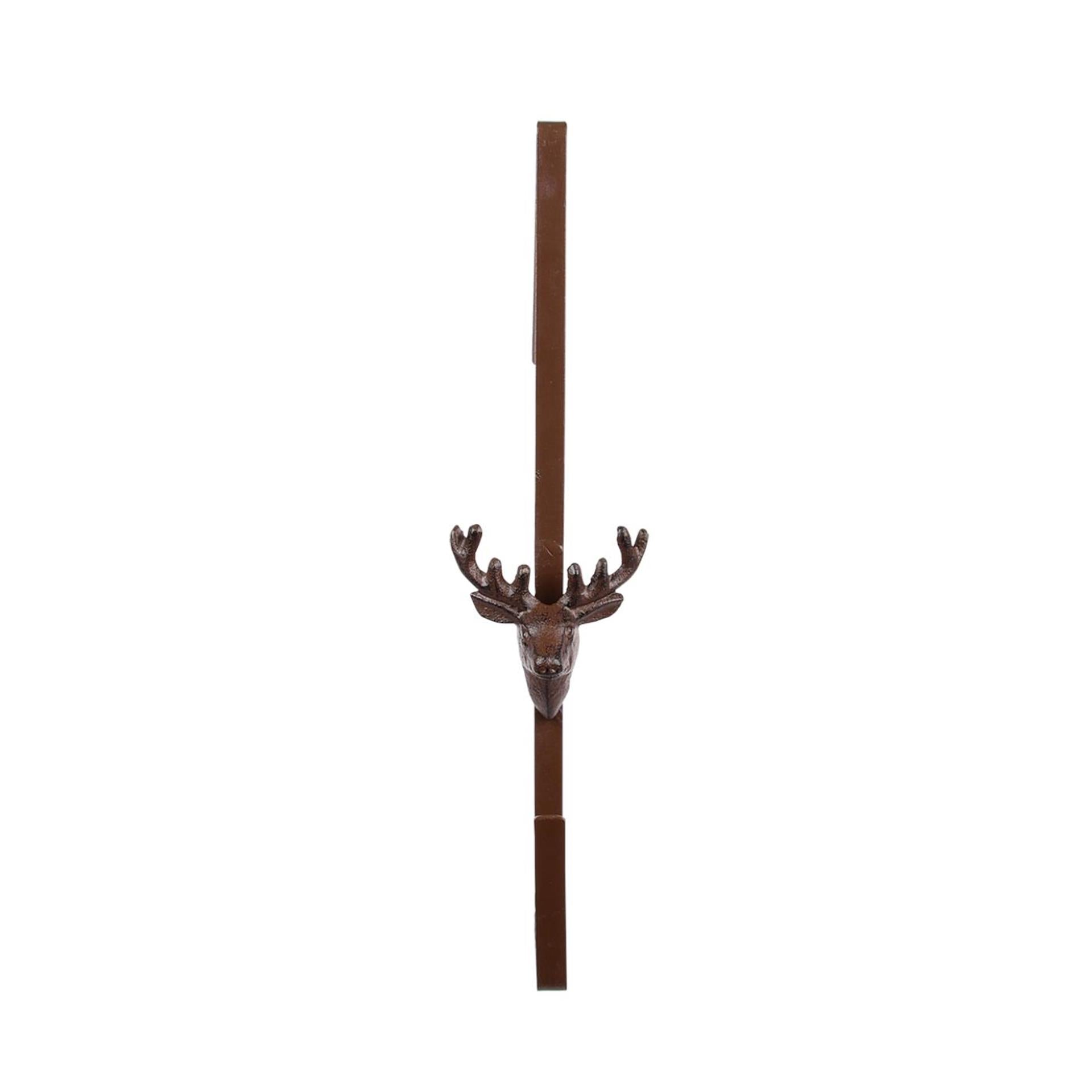 Esschert design couronne de porte cintre cerf