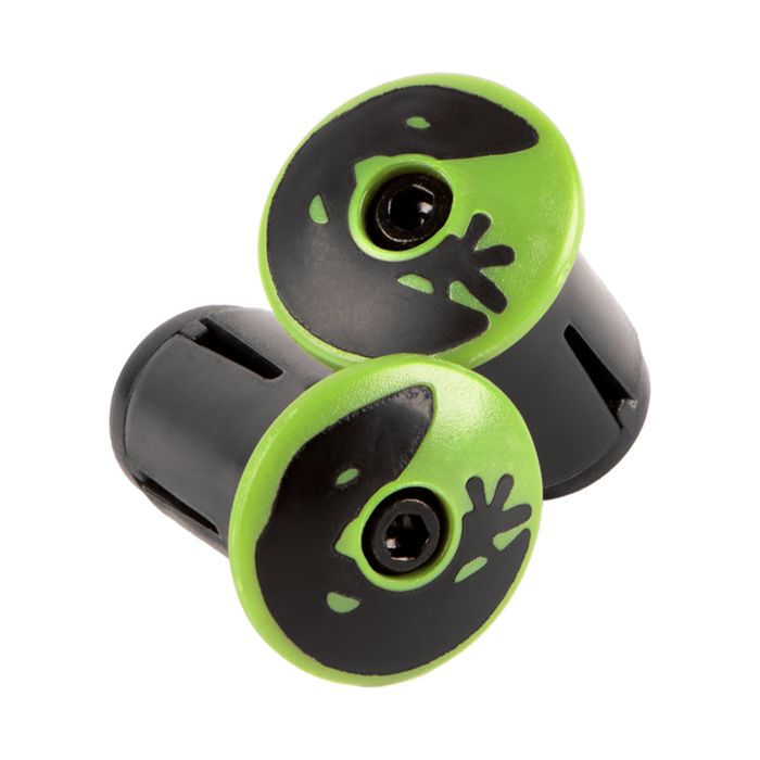 Bouchons de guidoline DSP Lizard Skins - hyper vert