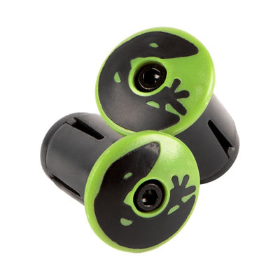 Bouchons de guidoline DSP Lizard Skins - hyper vert