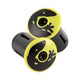 Bouchons de guidoline DSP Lizard Skins - jaune fluo